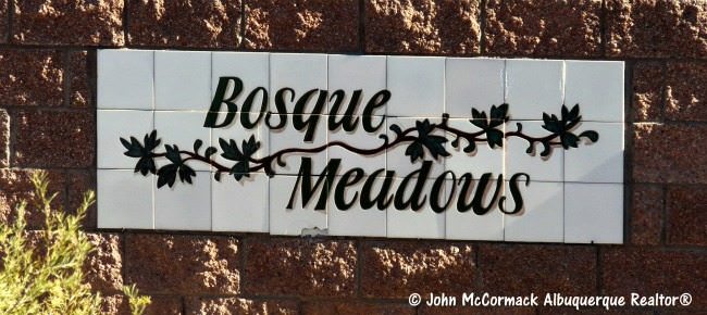 Bosque Meadows Homes For Sale and Sign